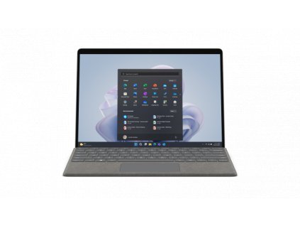 SUR23 COMMR Surface Pro 9 Front Platinum RGBm