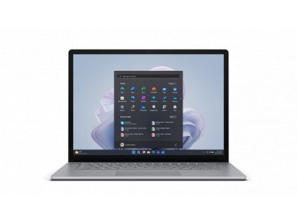 SUR23 COMMR Surface Laptop 5 15 Front Platinum RGBm