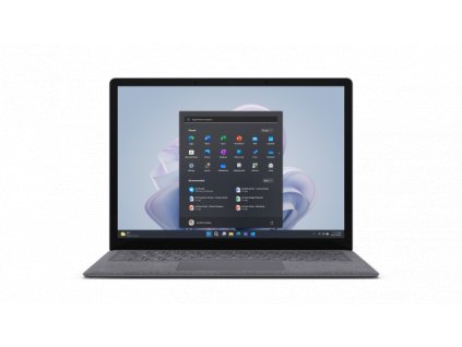 SUR23 COMMR Surface Laptop 5 Front Platinum RGBm