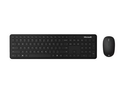 Microsoft Bluetooth Desktop - Sada Klávesnica a myš - bezdrôtová - Bluetooth 4.0 - CZSK - matná čierna