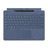 Microsoft Surface Pro Signature Keyboard - Klávesnica - s touchpad, akcelerometr, zásobník pre nabíjanie a skladovanie Surface Slim Pen 2 - anglická - zafírová - Slim Pen 2