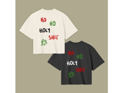 Crop top - Ho ho holy shit