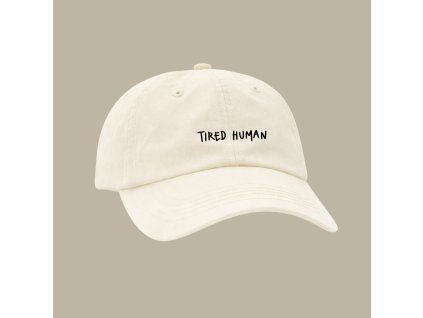 Šiltovka (béžová) - Tired human