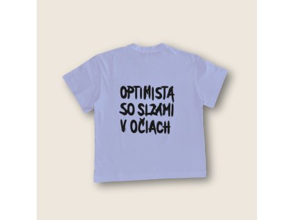 fialková modrá optimista čierny