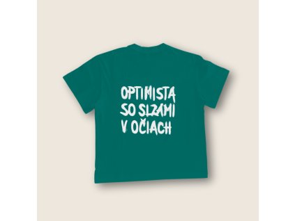 zelená optimista biely