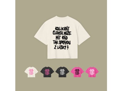 Crop Top Kolikrát clovek muze mit rad