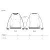 velkostna stella blue soul damsky crewneck