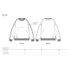 velkostna stella blue soul damsky crewneck