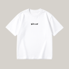 Oversized UNISEX tričko (biela) - Bolí ma bruško a serie ma naša vláda