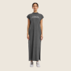 Dlhé šaty (washed black) - Bez lásky a kávy je človek bezláskavý