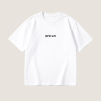 Oversized UNISEX tričko (biela) - COOL PEOPLE HAVE DOGS
