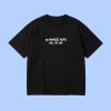 Oversized UNISEX tričko (čierna) - My favorite people call me dad
