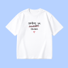 Oversized UNISEX tričko (biela) - Opýtaj sa ocina