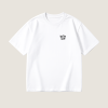 Oversized UNISEX tričko (biela) - Psík je láska