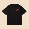 Oversized UNISEX tričko (čierna) - PSÍK JE LÁSKA