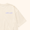 Dámske boxy oversized tričko (off white) - VŠETKO PREJDE (Limitovaná edícia)