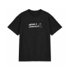 Oversized UNISEX tričko (čierna) - NOTHING IS ATTACKING ME
