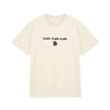 Oversized UNISEX tričko (krémová) - STUDŇA STUDŇA STUDŇA
