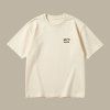 Oversized UNISEX tričko (off white) - Kakať v práci je okej