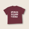 cherry tricko optimista biela