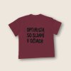 cherry tricko optimista cierna
