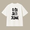 UNISEX tričko (off white) - O čo sa ti jedná