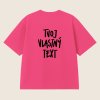 Oversized UNISEX tričko - Tvoj vlastný text