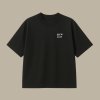 Oversized UNISEX tričko (off black) - O čo sa ti jedná