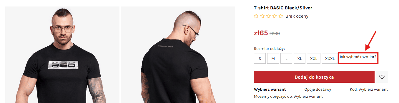 Jak wybrać rozmiar – desktop