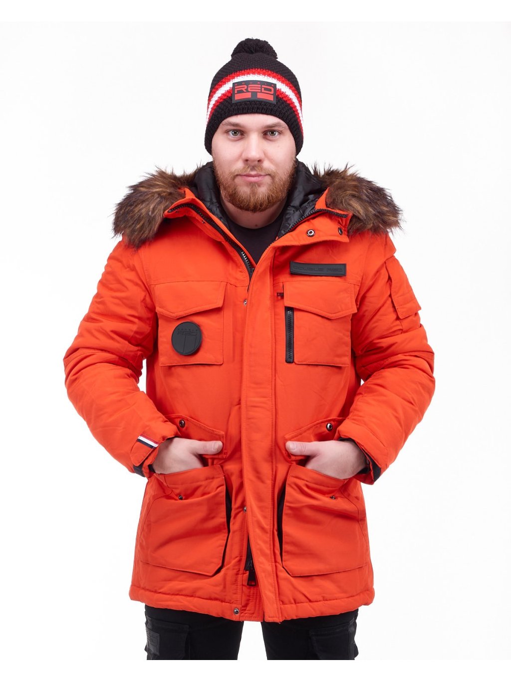 QUANTUM Parka Edition Tricolori Orange