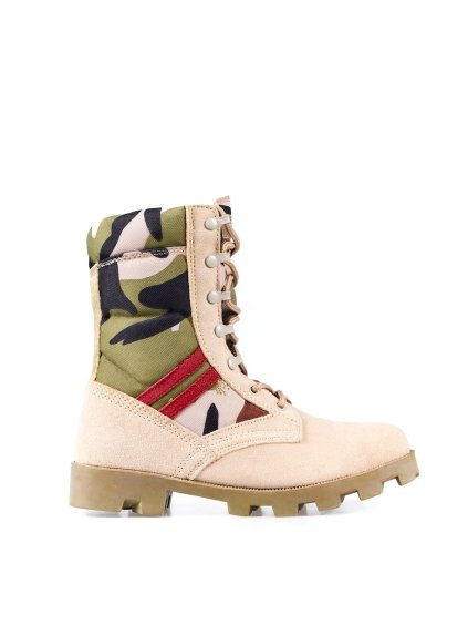 Boots Camouflage Red Desert