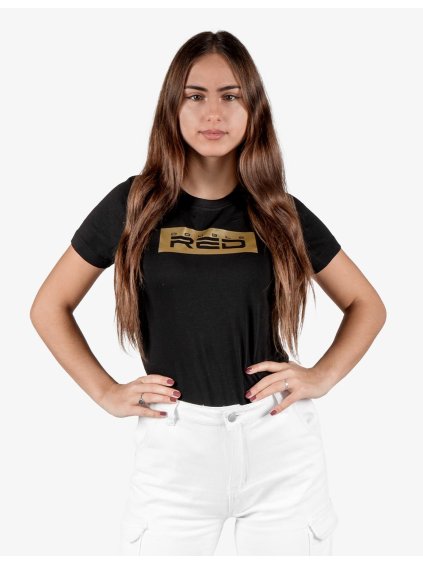 DR W T-Shirt GOLDFOREVER Black Basic