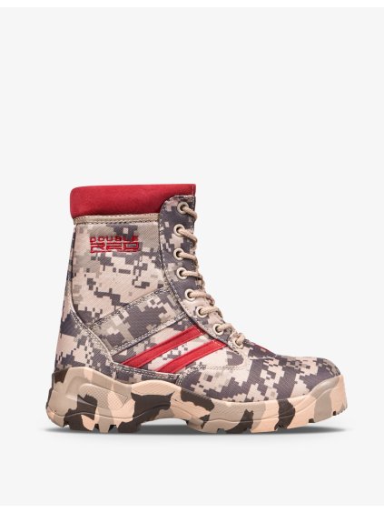 Boots Red Jungle Digi Grey