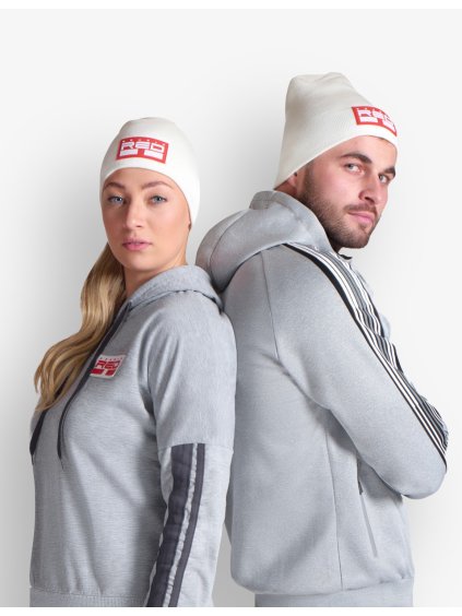 DNA RED BEANIE White