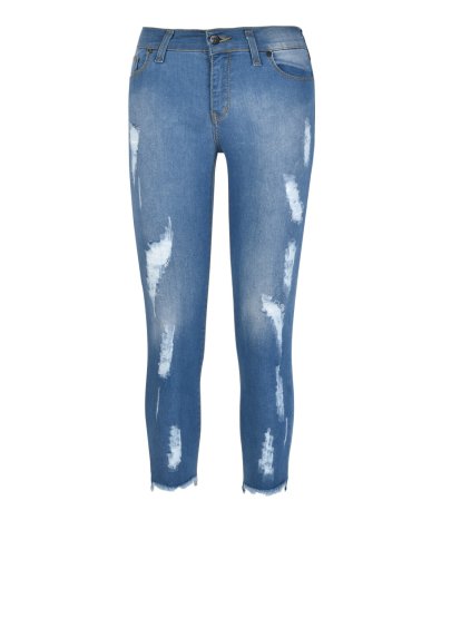 Mega Rip Jeans Blue