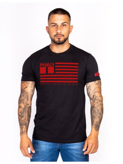 United Cartels Of Red UCR T-shirt Black