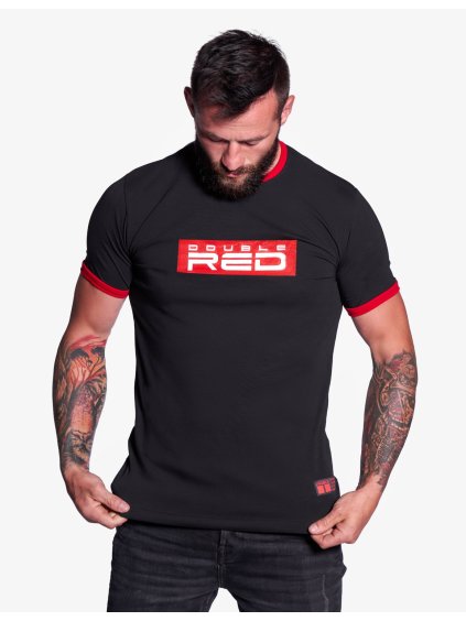 T-Shirt LOGO VISION Black/Red