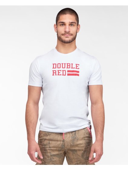 T-Shirt UNIVERSITY OF RED White