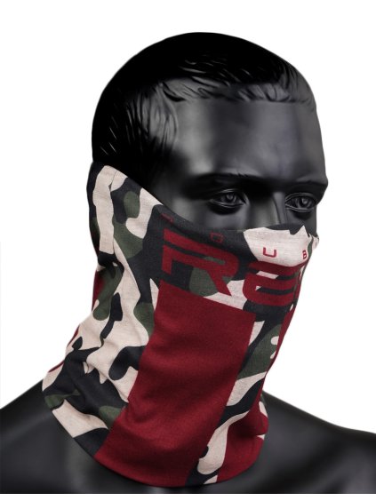 RED SQUAD Snood Green Camo