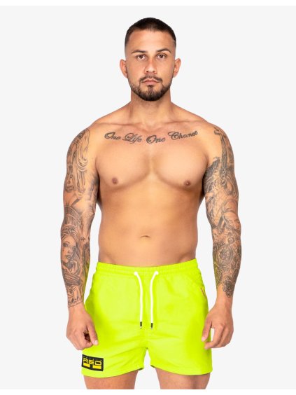 DOUBLE RED Aqua Swimshorts Yellow