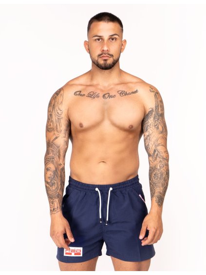 DOUBLE RED Aqua Swimshorts Dark Blue