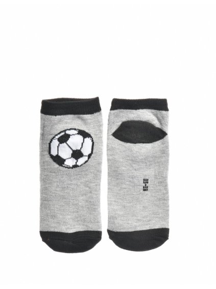 KID Fun Socks Foot-ball Grey