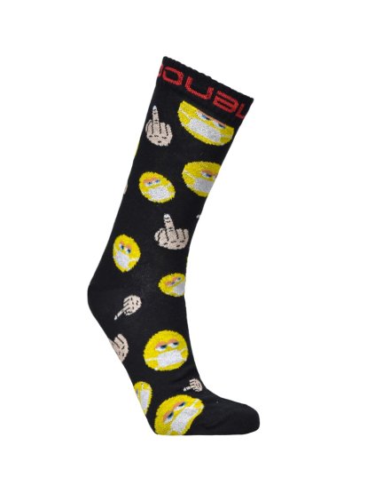 DOUBLE FUN Socks FCK Yourself Covid