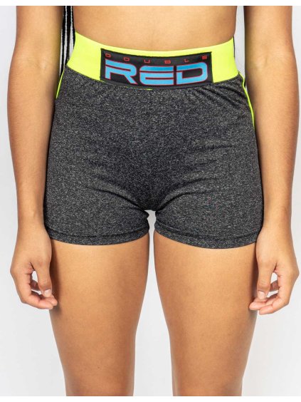 Shorts SPORT IS YOUR GANG Function Sport Grey/Neon Yellow