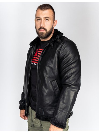 MAGNUS Leather Jacket Black