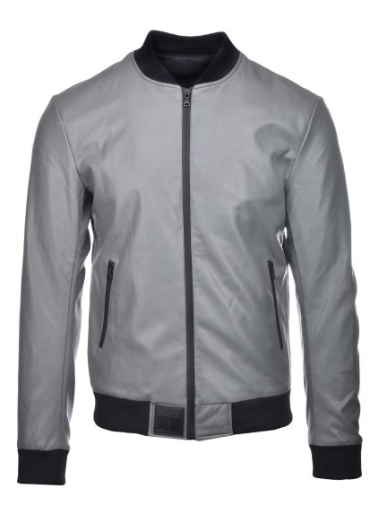 SOPRANO Leather Jacket Grey