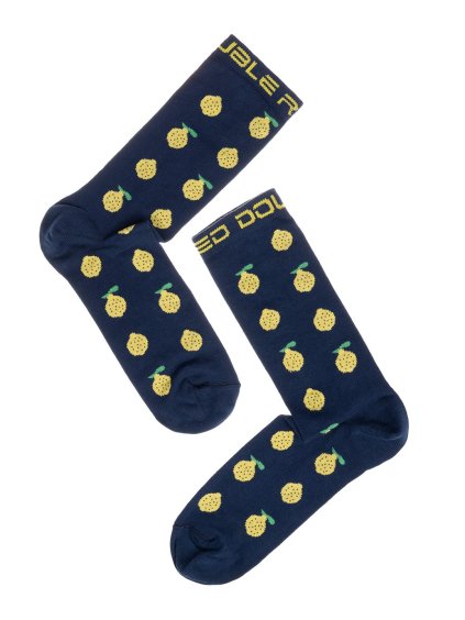 DOUBLE FUN Socks Lemons