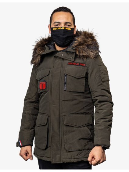 QUANTUM Parka Edition Tricolori Green