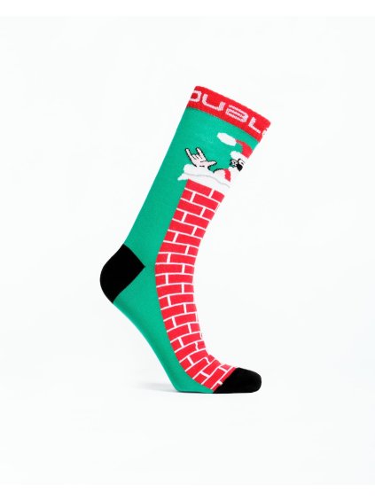 DOUBLE FUN Socks Don't Stop Believing