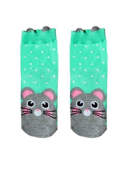 KID FUN Socks 3D Ears Mousy